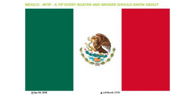 Mexico - MTIP - A Tip Every Boater and Broker Should Know About