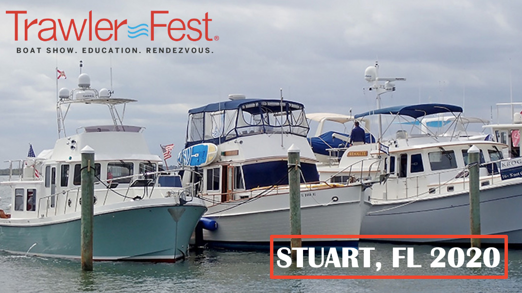 Come aboard Kadey-Krogen 48, Klassy Kady and Selene 56, Spyhop II at TrawlerFest!