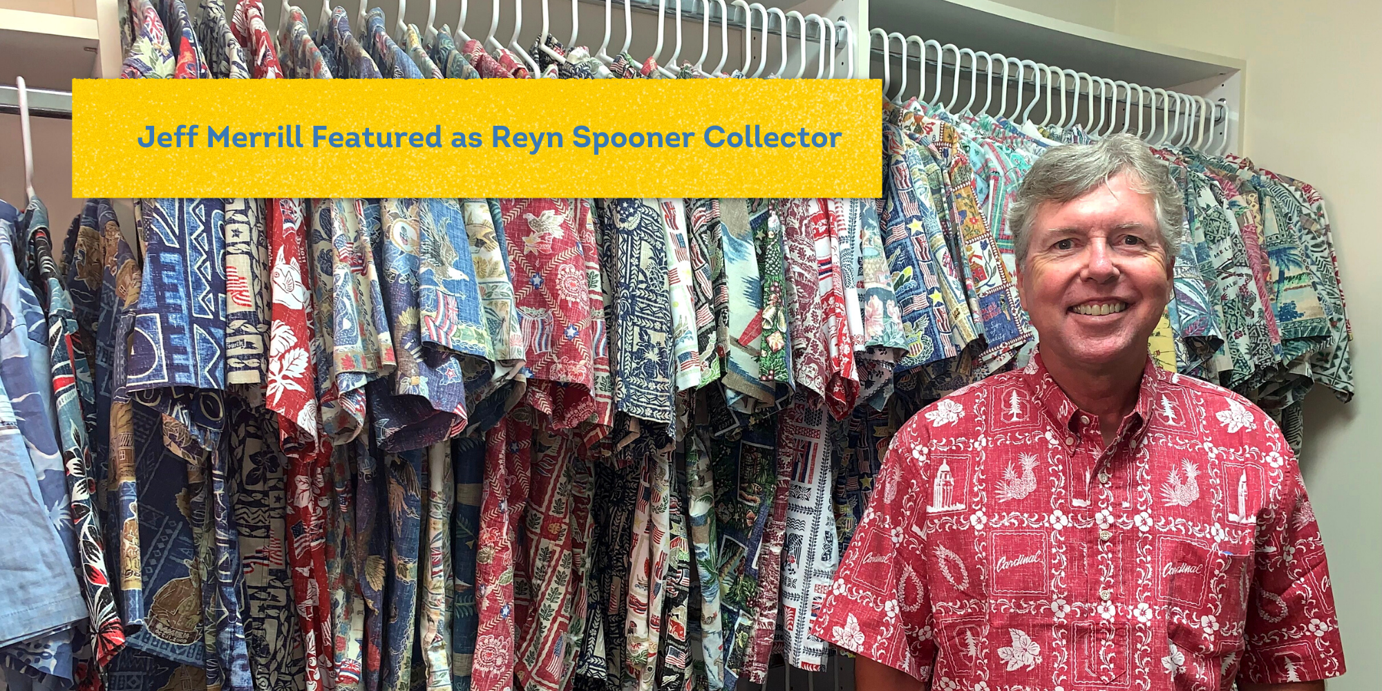 Jeff Merrill Featured as Reyn Spooner Collector
