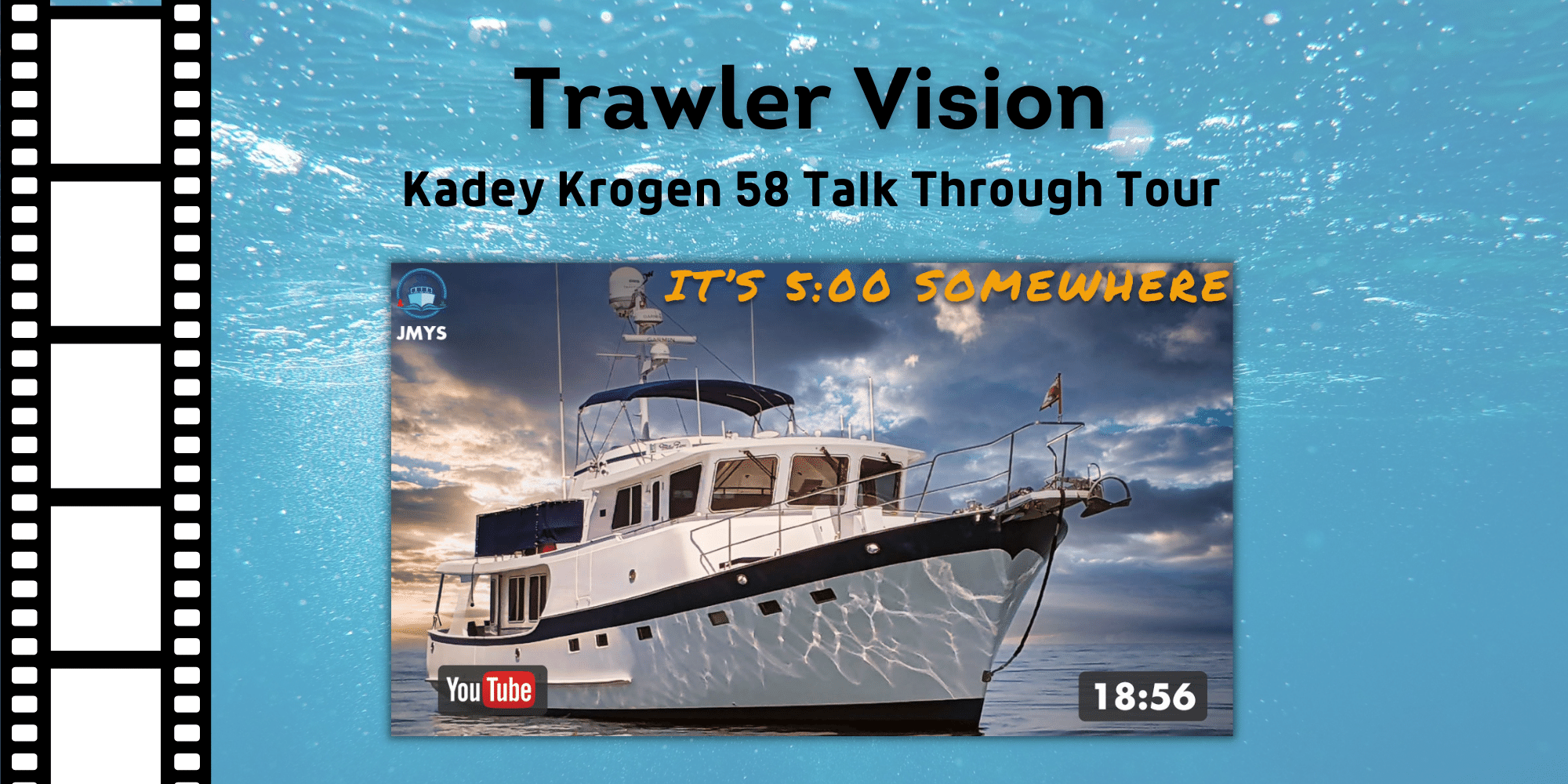 New on Trawler Vision: Kadey Krogen 58 "Miller Time" Talk Through Tour