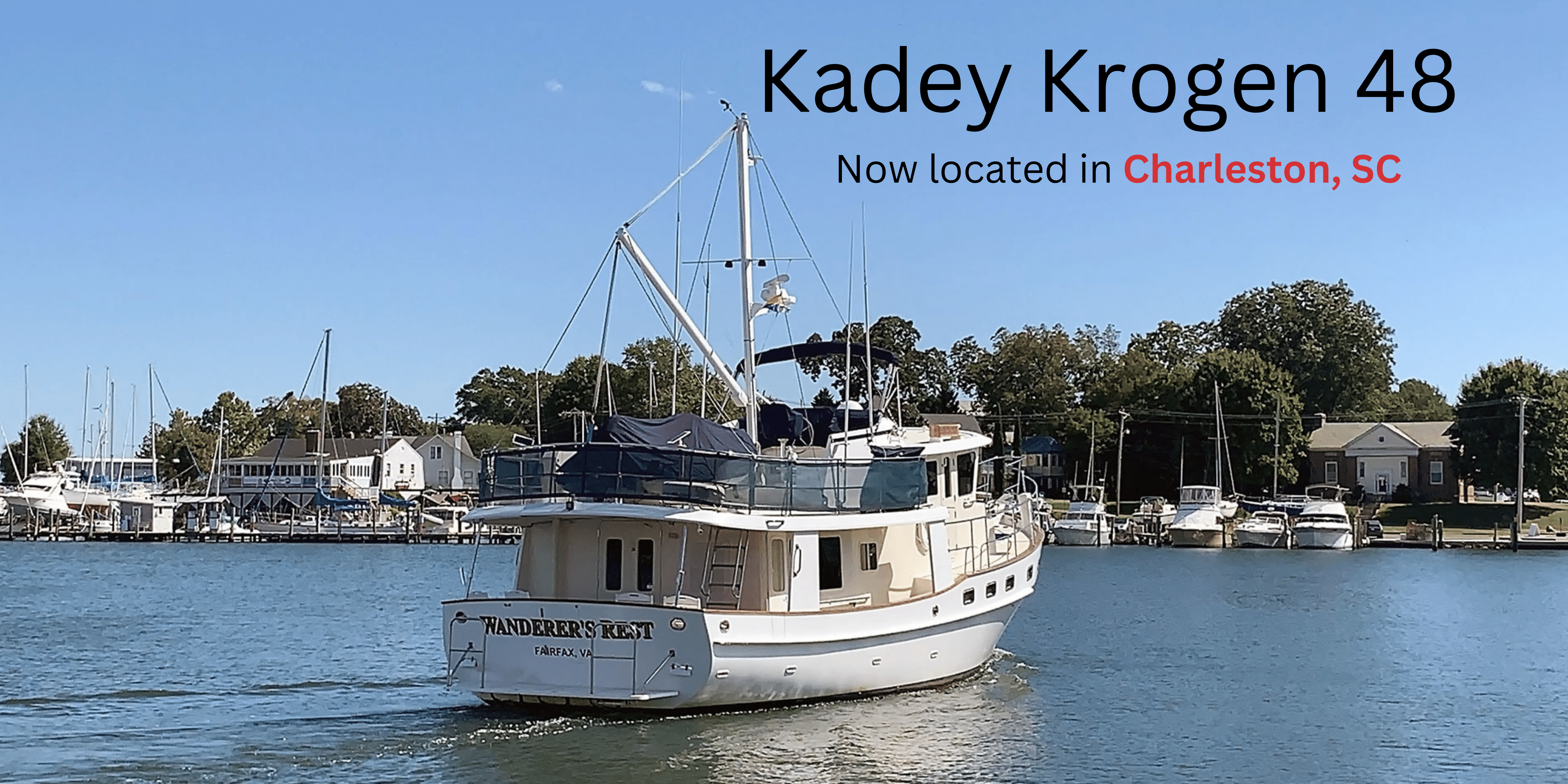 Kadey Krogen 48 Location Change