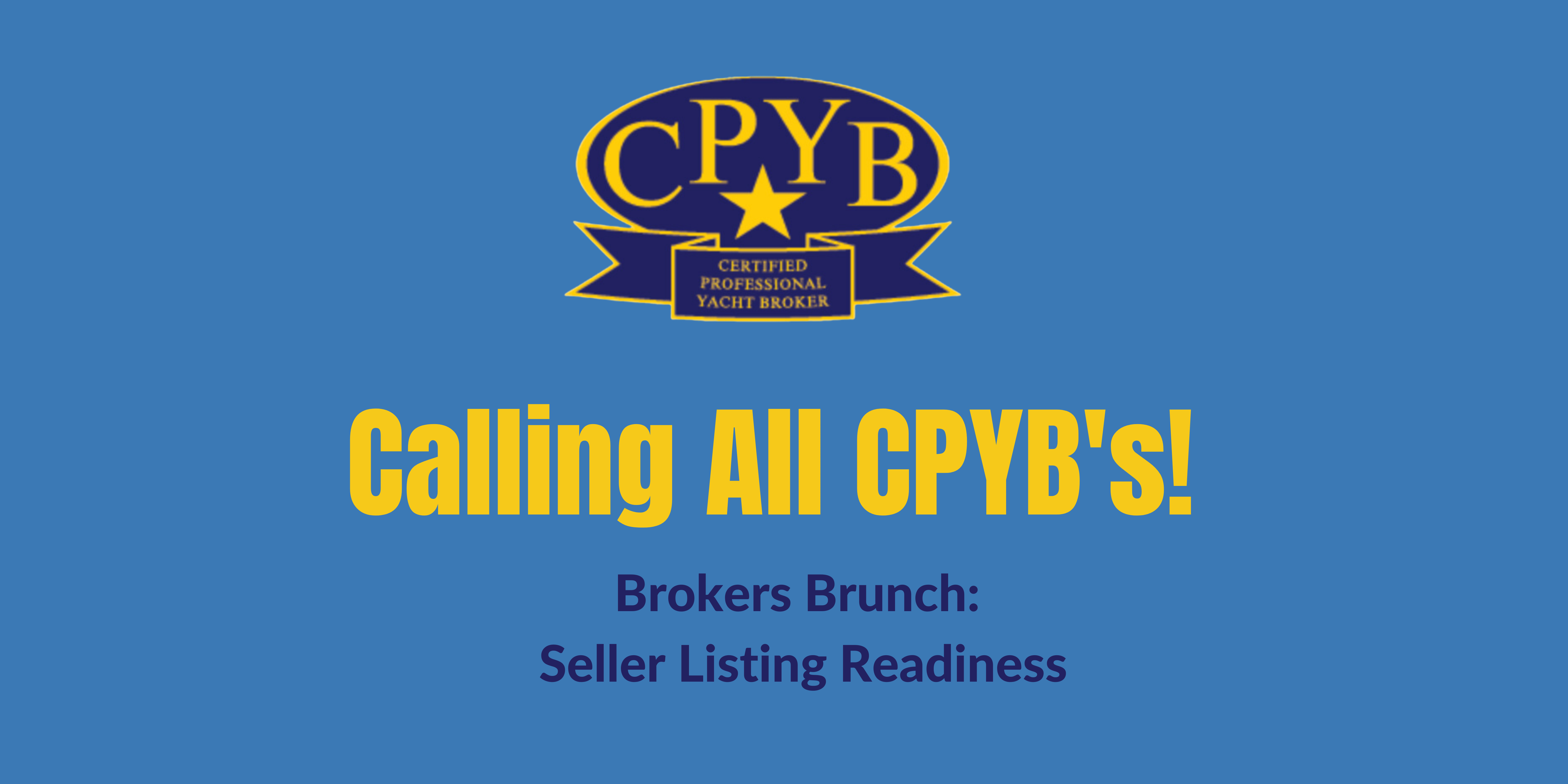 Calling All CPYB's!