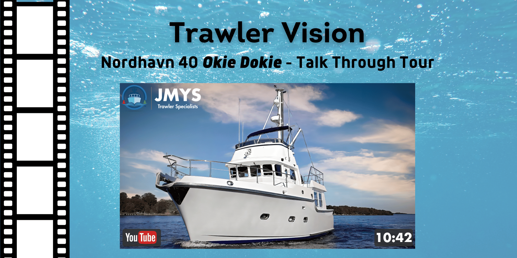 New on Trawler Vision: Nordhavn 40 Okie Dokie Talk Through Tour!
