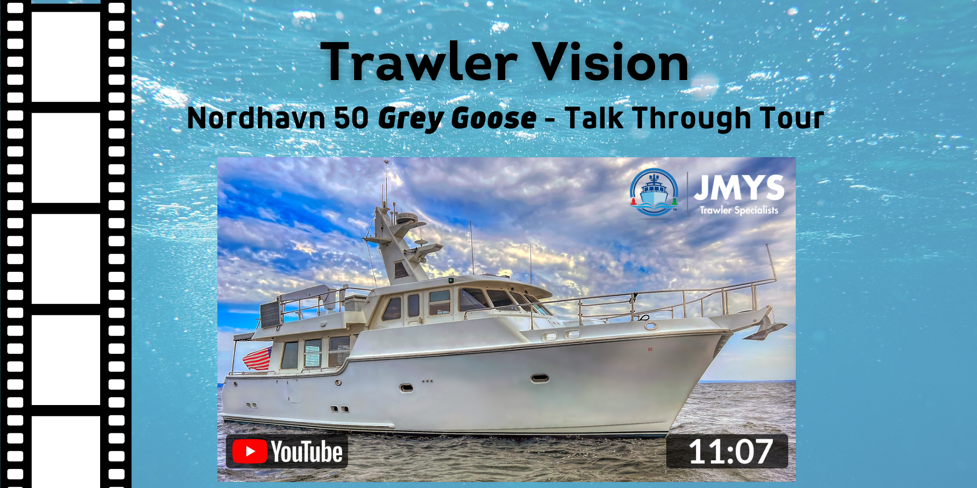 New on Trawler Vision: Nordhavn 50 Grey Goose Talk Through Tour!