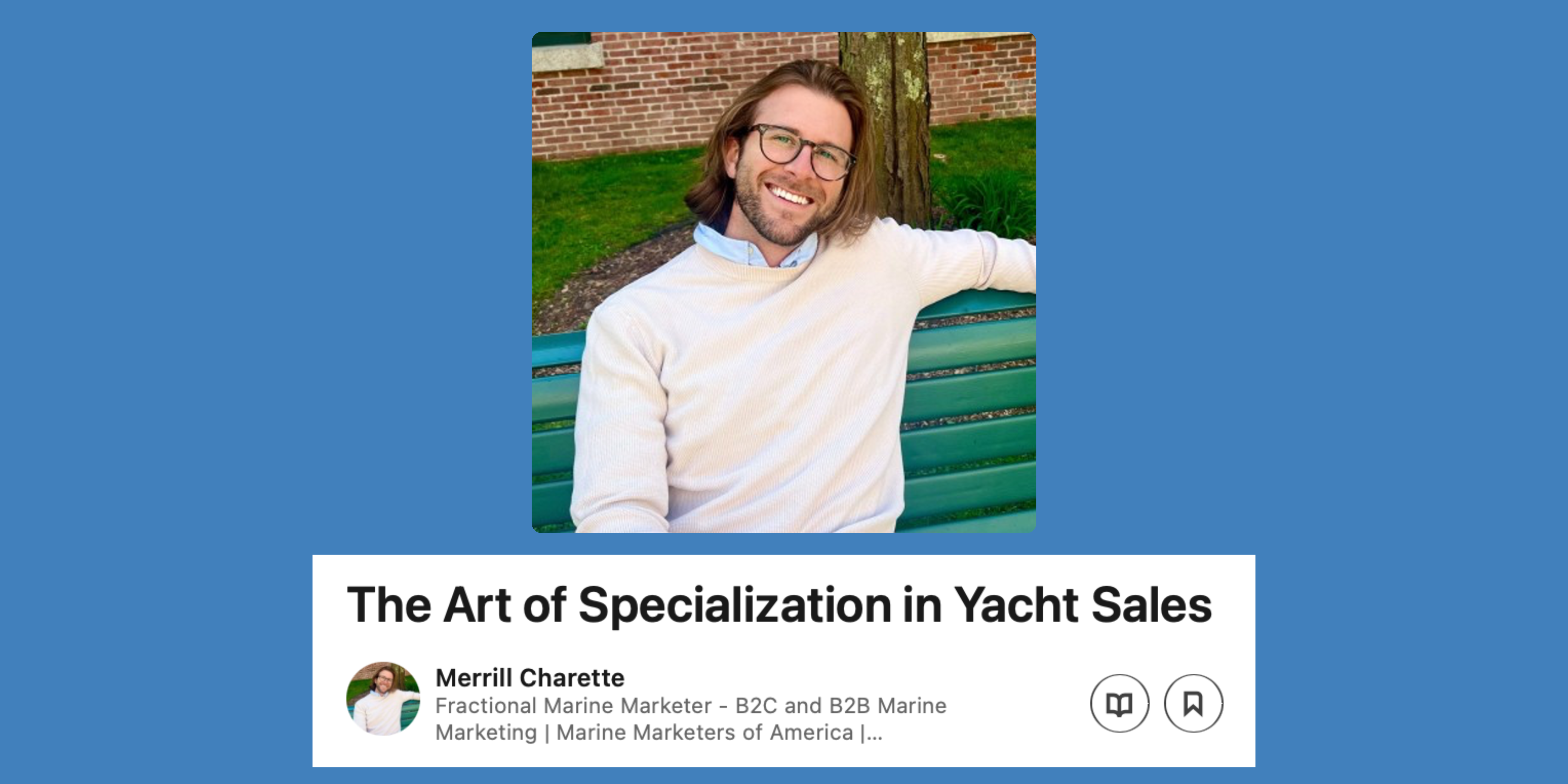 The Art of Specialization in Yacht Sales by Merrill Charette