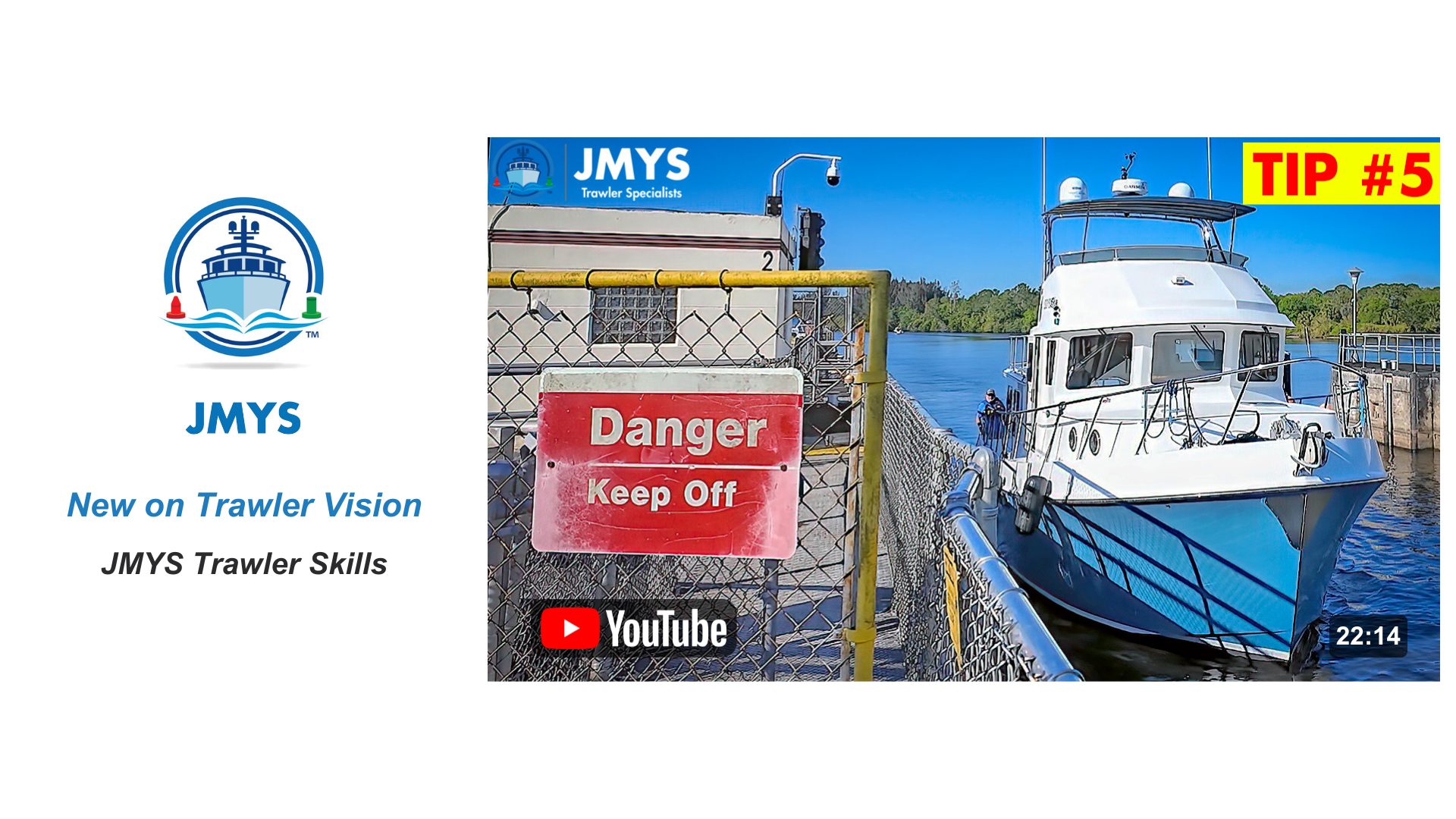 JMYS Trawler Skills-Locking through the Okeechobee waterway.