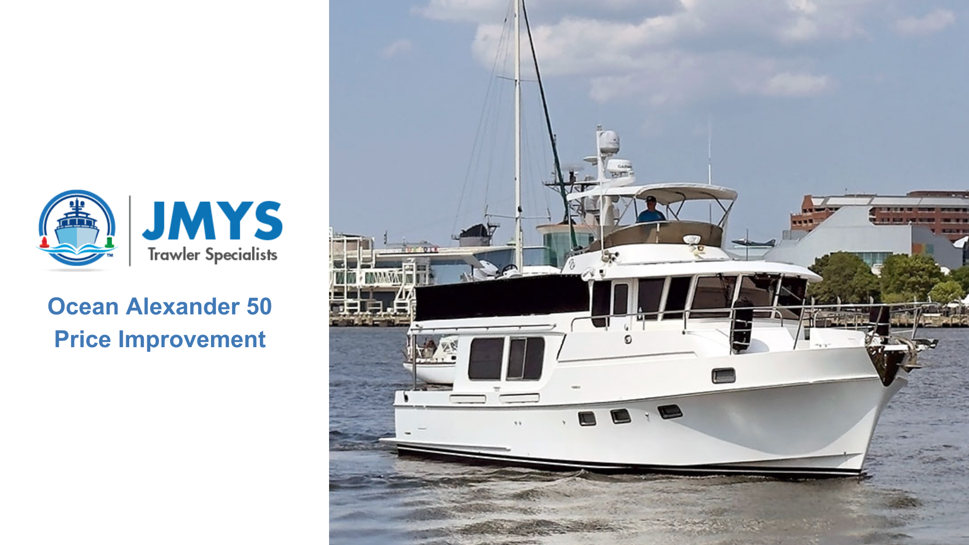 Ocean Alexander 50 - Price Improvement & Location Change