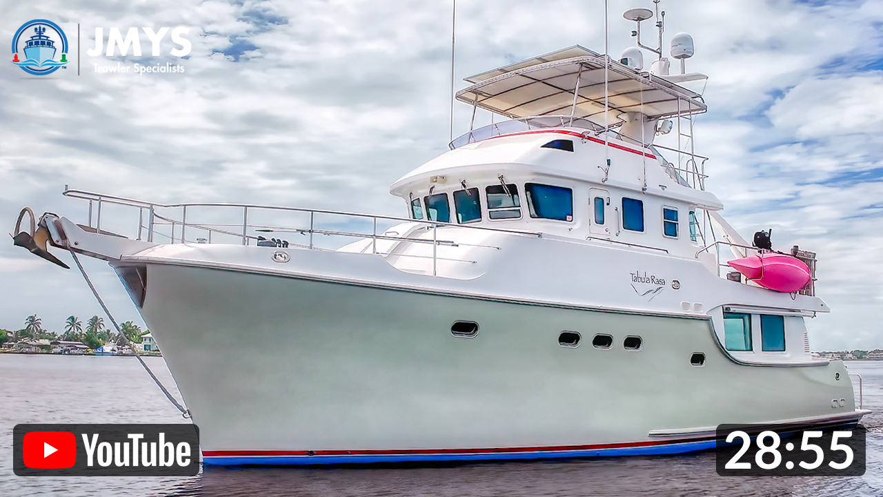 Nordhavn 55 Tabula Rasa Talk View Tour - SOLD!