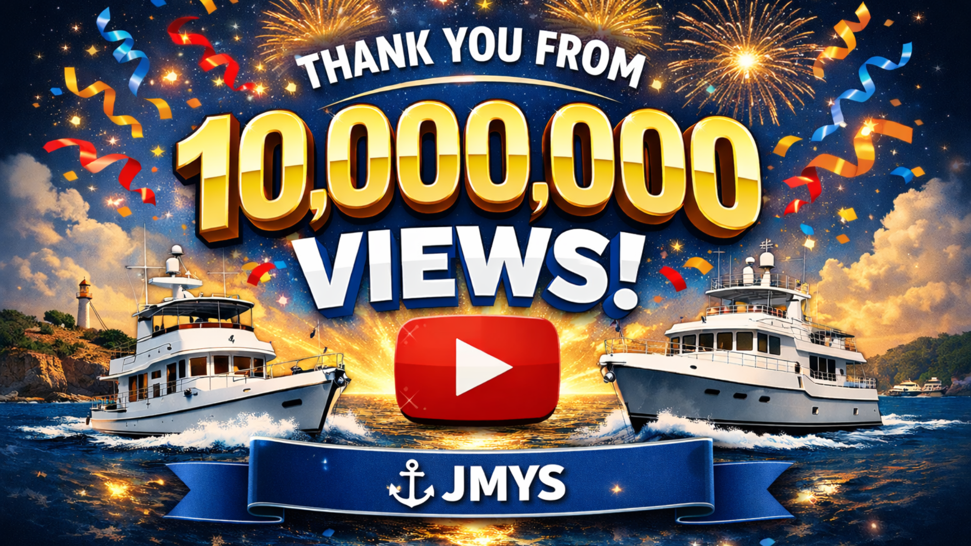 We just cruised past 10 MILLION views on YouTube!