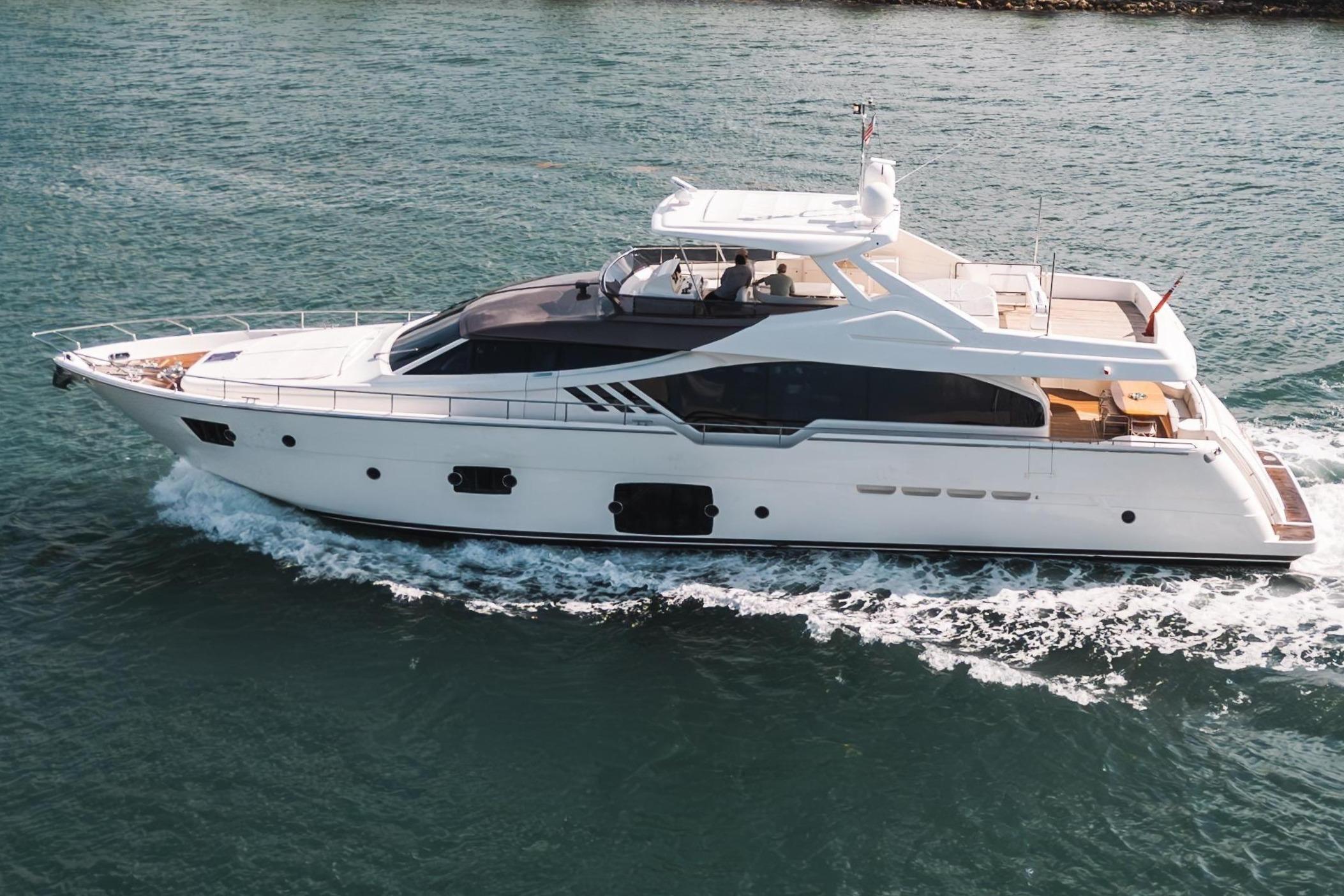 2014 Ferretti 870 “Lady Nelly” for Sale Miami Beach