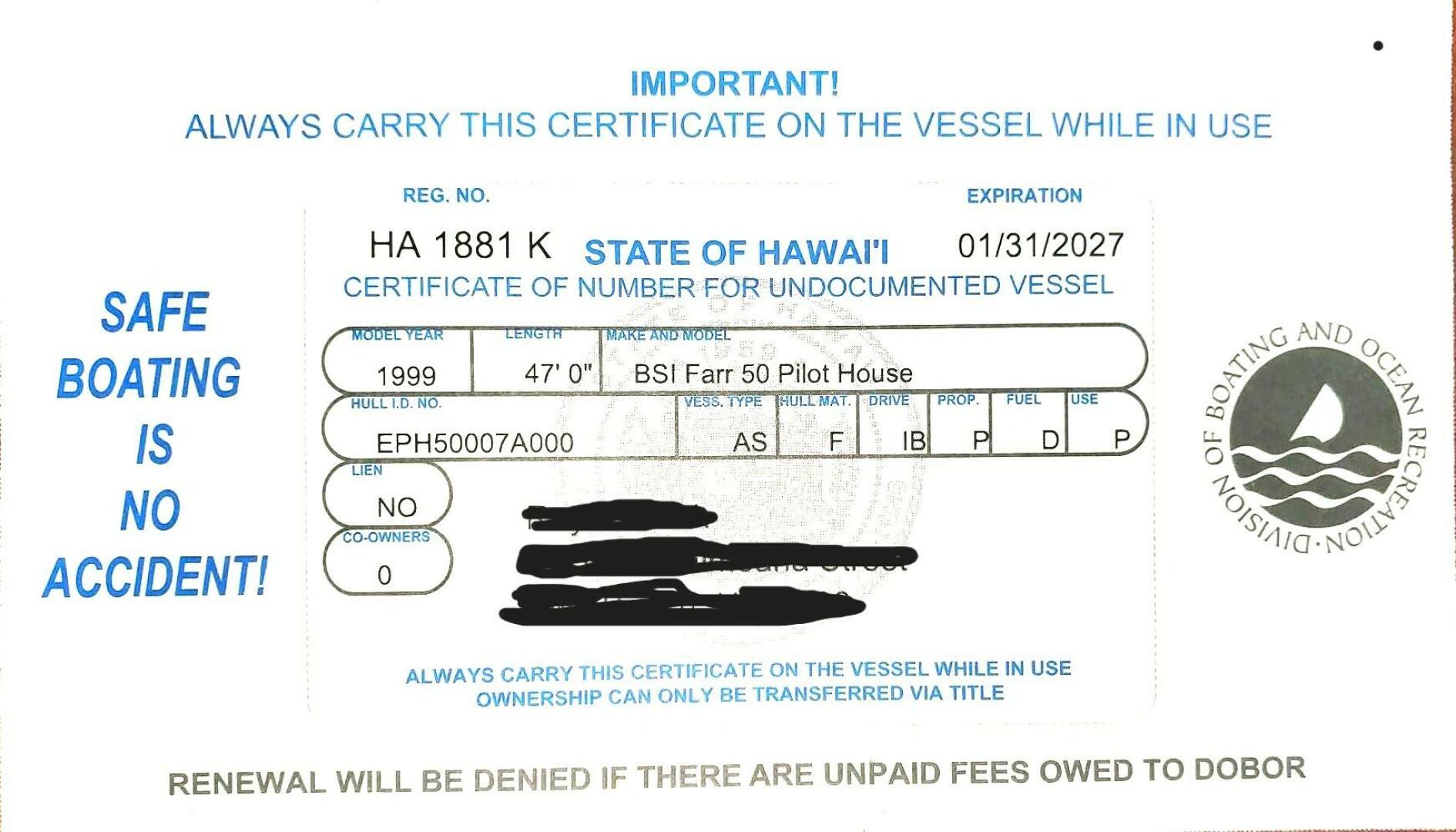2000 Farr Pilothouse