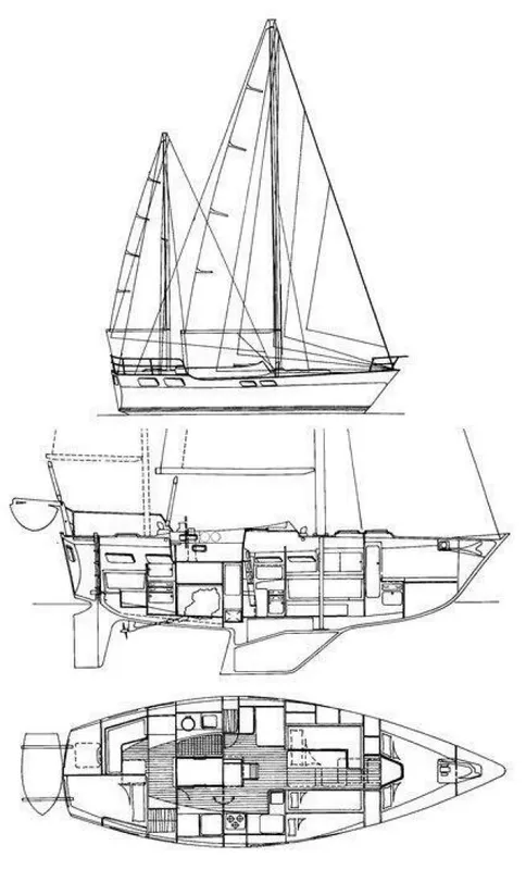 1977 Wauquiez Amphora Ketch
