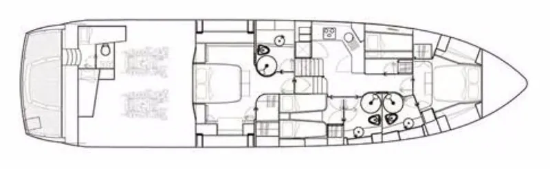 2006 Sunseeker Predator 4-room CATs