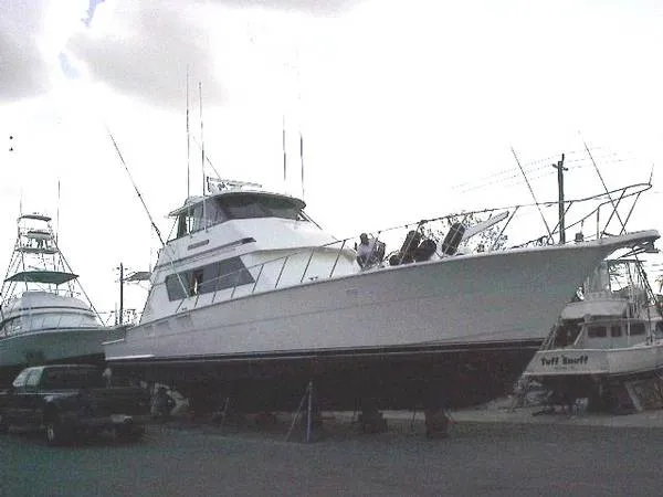1989 Hatteras 65 Enclosed Bridge