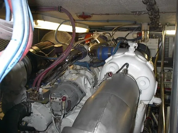 1993 Hatteras Open Bridge STABILIZED Convertible
