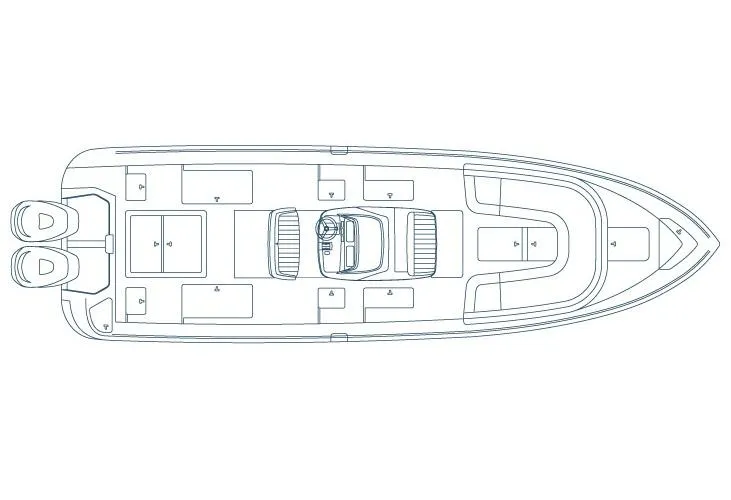 2015 Intrepid 327 Center Console