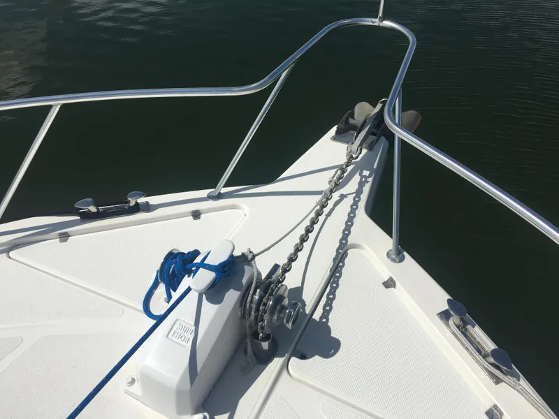 1999 Riviera 48 Enclosed Bridge