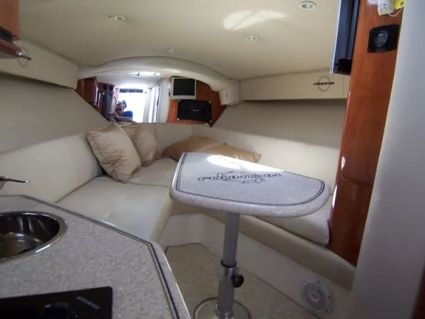 2009 Fountain 38 SFC LX cuddy center console