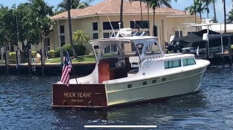 1958 Huckins 34' Sportsman