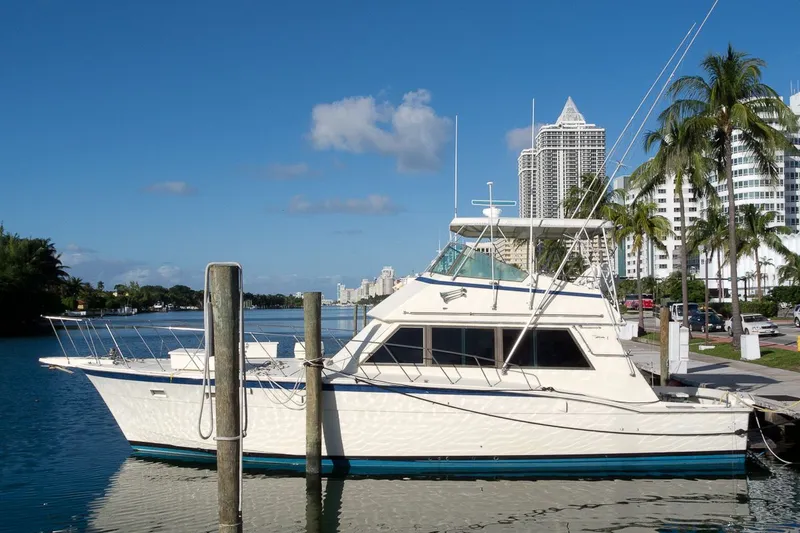 1980 Hatteras Engines Overhauled