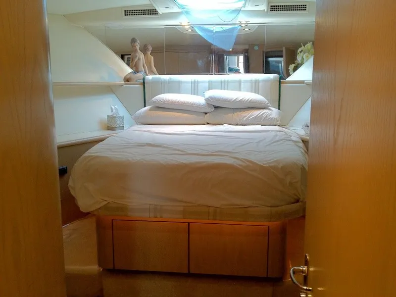 1995 Hatteras - One owner yacht Enclosed Bridge