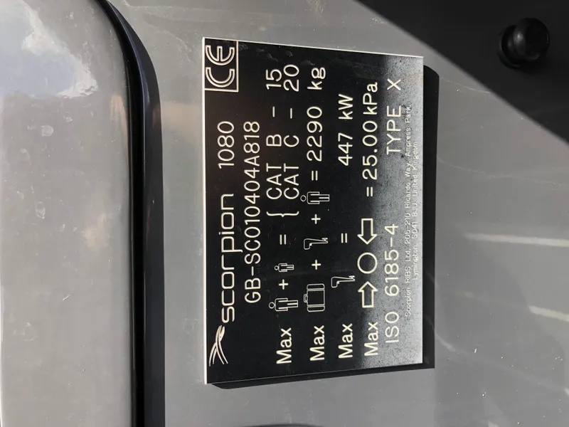 2018 Scorpion 1080