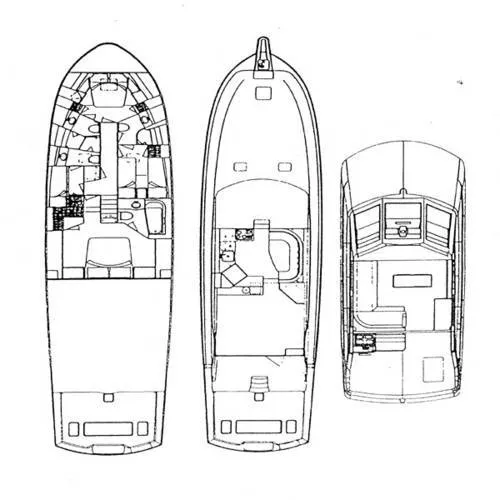 2001 Hatteras Convertible