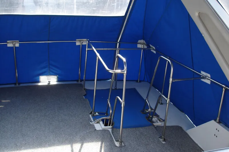 Topside aft deck