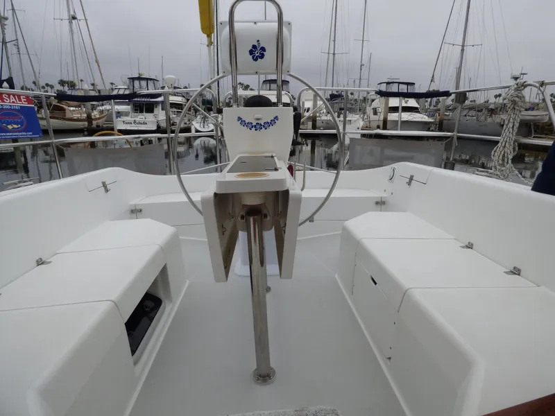 Cockpit looking aft