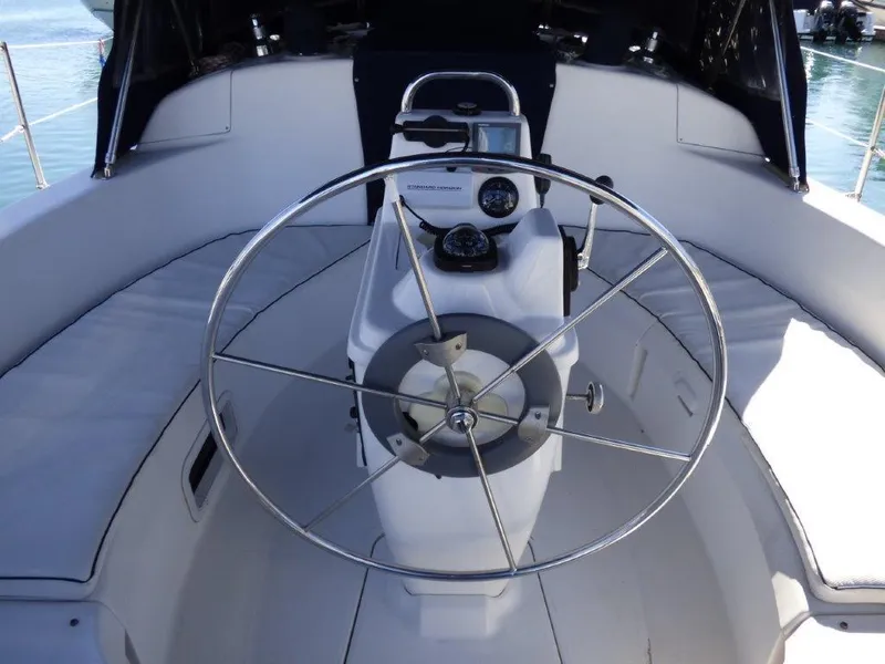 Cockpit with cushions