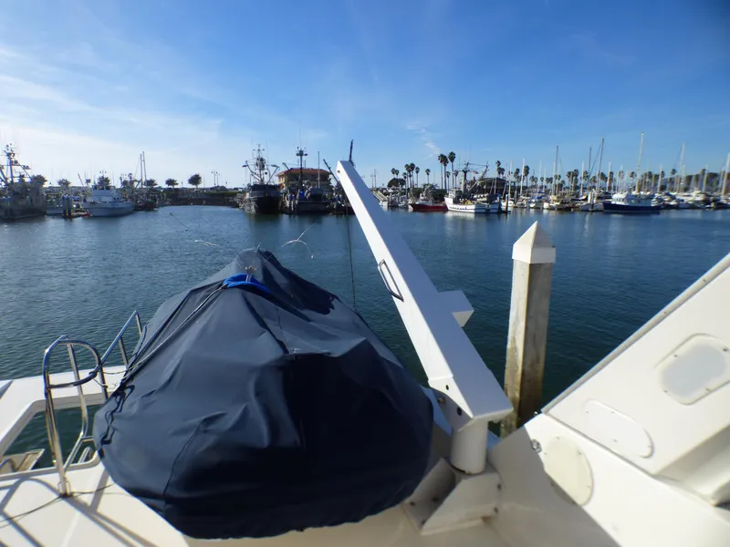 Dinghy and Crane