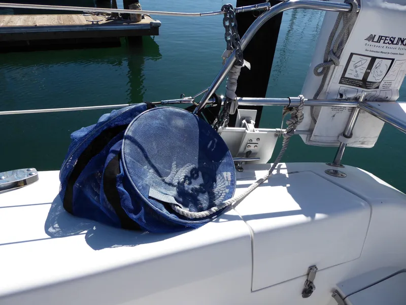 Stern anchor gear