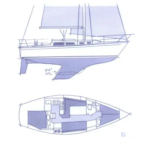 1980 Catalina Standard Rig