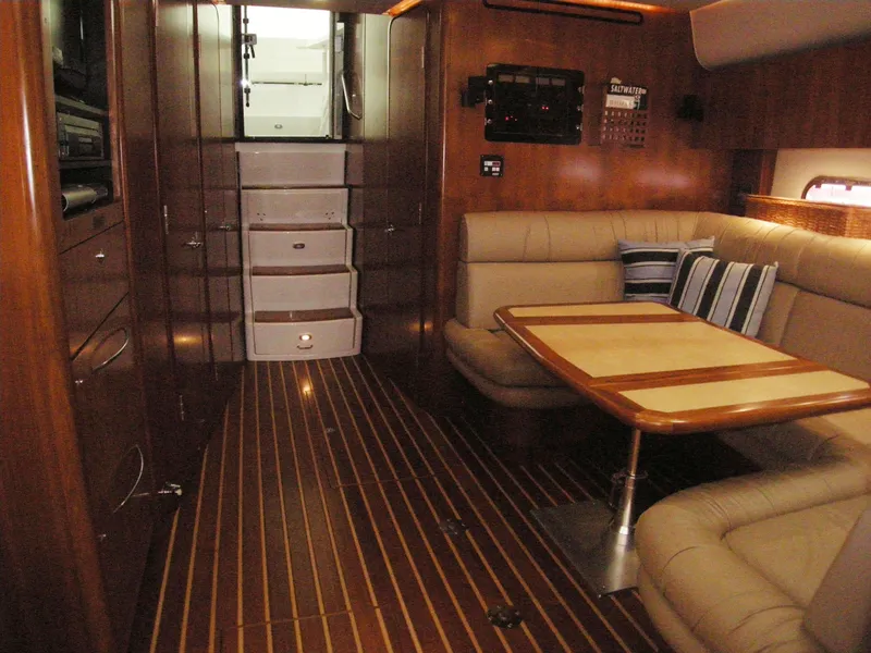 salon to cockpit