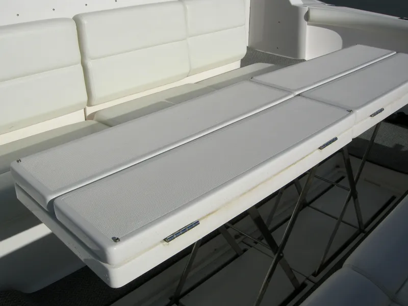 cockpit table (recess into deck)