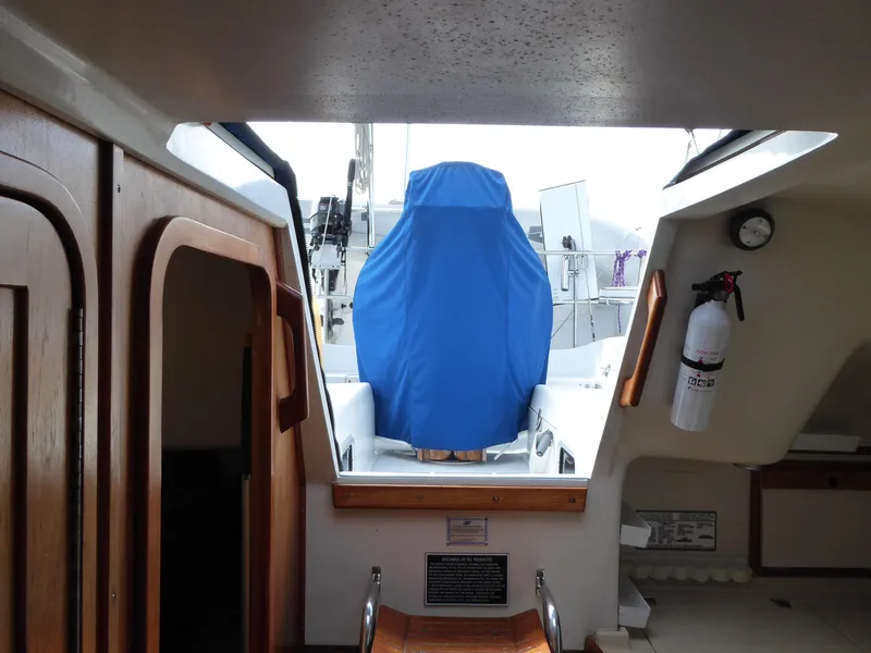 Looking Aft to Cockpit