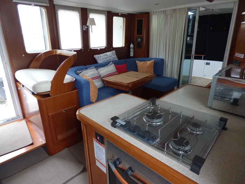 Main Salon looking aft
