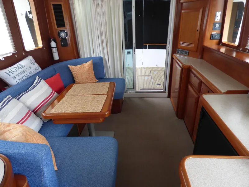 Main Salon looking aft