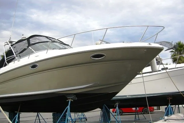 Bow hauled out