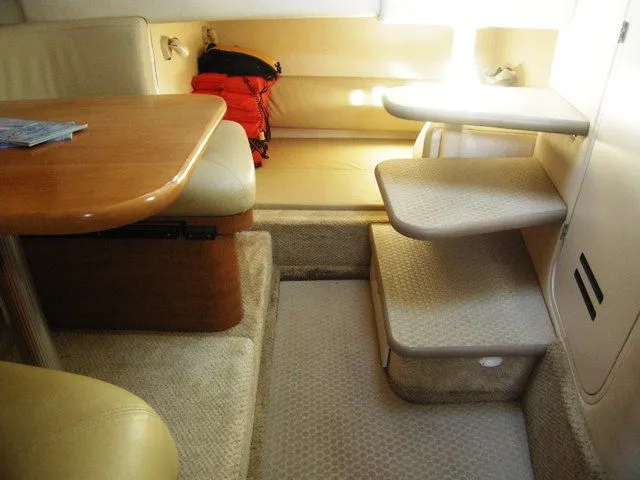 Interior to aft berth