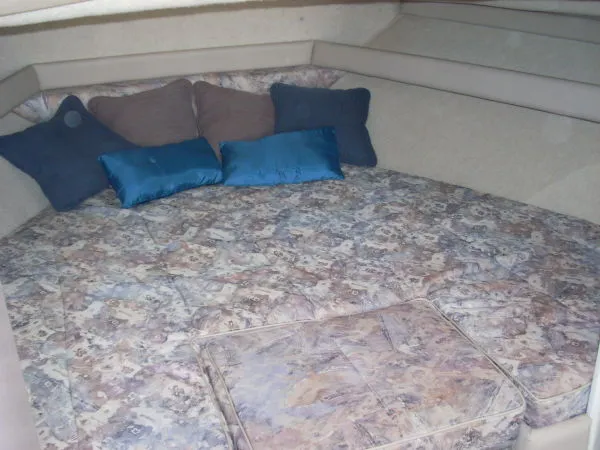 Forward Vee Berth w Fill in Cushion