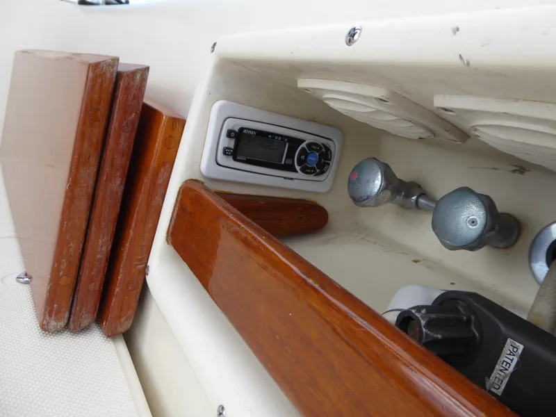 Cockpit Stereo Control and Shower