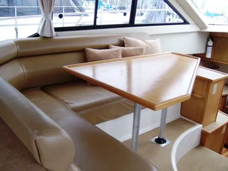 Settee w/ custom table top