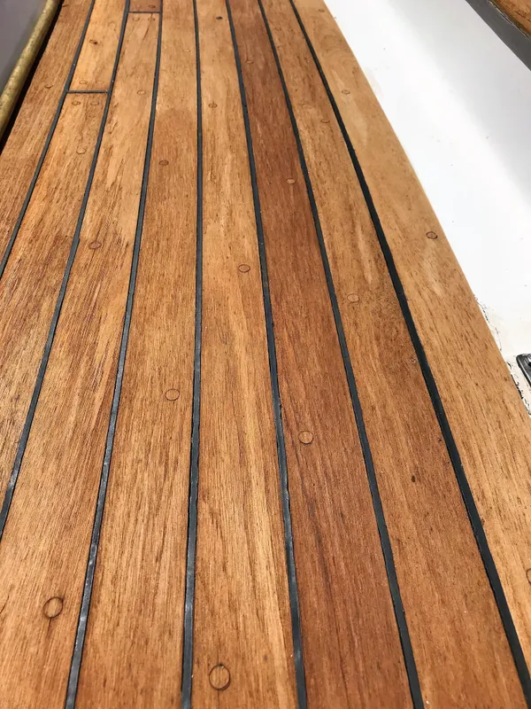 New teak decks