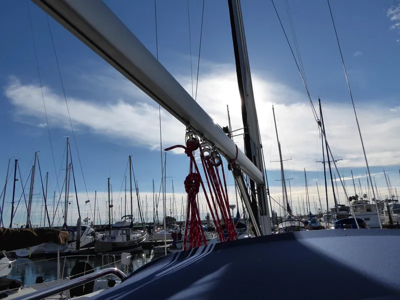 In mast furling main