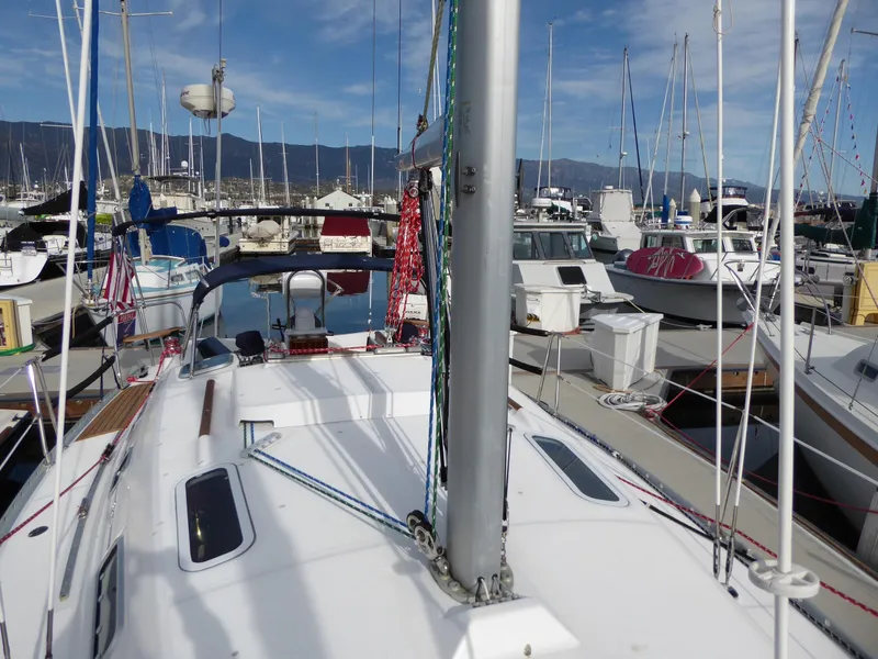 Deck looking aft