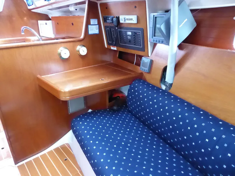 Looking to galley