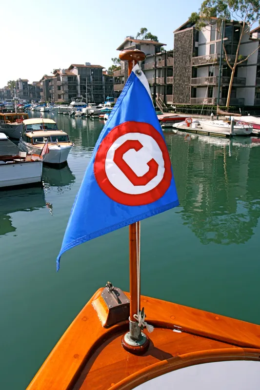 Burgee on Bow