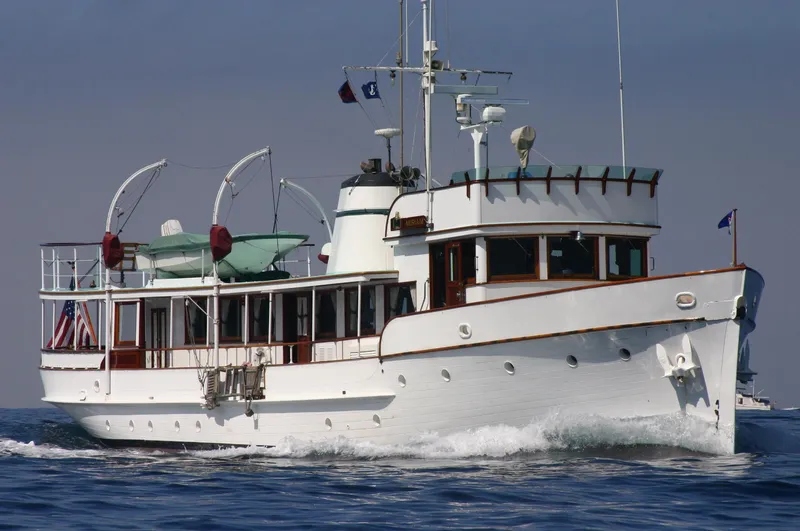 1946 Custom J.M. Martinac Classic Fantail Motor Yacht