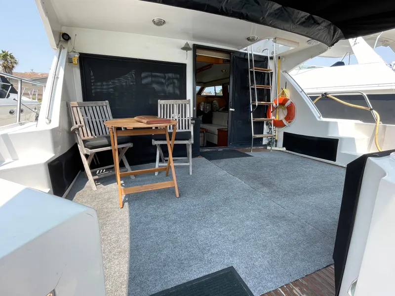 Forward View of Aft Deck